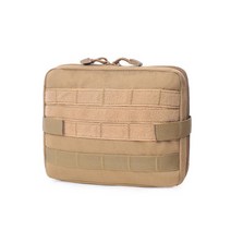 밀리터리 소총가방 건케이스 군인가방 사냥가방 하이킹 molle tactical 나일론 도구 가방 의료 응급 처치 파우치 다기능 캠핑 배낭 액세서리, 스타일 카키