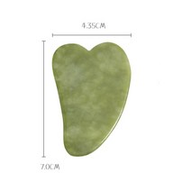 jade gua sha 자연석 구아슈 스크레이퍼 보드 경락 근육 이완 얼굴 마사지 리프트 바디 슬리밍 마사지 스킨 케어, [01] Package 1