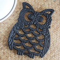 주물 부엉이 모양 냄비받침 튼튼한 냄비받침대 선물 주철냄비받침:RKT QMFFPS 제이도약몰 + 22801263069, 이제품선택, 쿠팡 RKTVH YOU 본상품선택_{감사행복#}