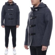 [닐바렛] 남성 벨크로 버클 코트 (PBCA103UF00854817F)