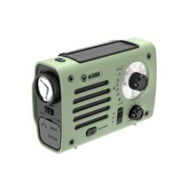 자가발전 라디오 비상 랜턴 미니 손전등 후레쉬 효도, 툰드라그린