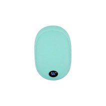 디큐브 손난로 보조배터리 러블리 10000mah 파스텔 보들보들한 그립감, 파스텔블루