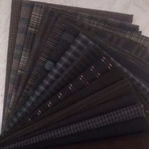 원사 염색 면직물 지갑 가방 인형 퀼팅 공예 재료 스크랩북 바느질 천 15 개 23x33cm, Y15PCS_23 X 33CM