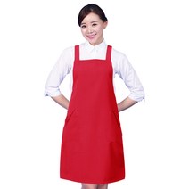 신혼부부 가정 선생님 새댁 앞치마 AE137, FREE, AE137오렌지