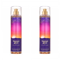 배스앤바디웍스 바디미스트 선셋 글로우 236ml 2팩 BBW Bath and Body Works SUNSET GLOW