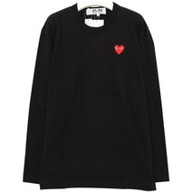 디나피노)꼼데가르송 22FW P1T118 BLACK 긴팔 티셔츠