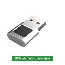노트북 마우스패드 잠금 TEC-C 타입 USB 지문 인식 모듈 윈도우 7 10 11 용 헬로 동글 생체 스캐너 자, 02 U8