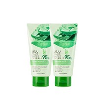 더페이스샵 신선한 제주 알로에 수딩젤 튜브형, 2개, 300ml
