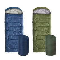 Y 사계절 초경량 간절기용 1300g 캠핑침낭 낚시침낭, 블루