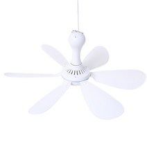 실링팬 천장실링팬 천장 선풍기AC 220V 20W 6 잎 한 속도 16.5 "천장 팬 미니 기숙사 행잉 1.8m 전원, 01 Hanging Fan