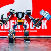 특별판 어벤져스 블럭호환 베스트 판매순위 시리즈, 011)토르탑승로봇