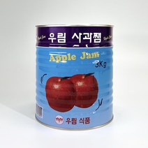 딸기잼 우림 3kg 캔 대용량 업소용, 2개