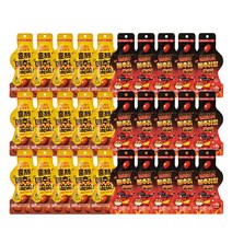 행복담기 훈제메추리알 쏙쏙 25g* 30개 훈제맛 불닭맛 발송 (평일 오후 2시 전 결제시), 훈제맛15개+불닭맛15개, 25g