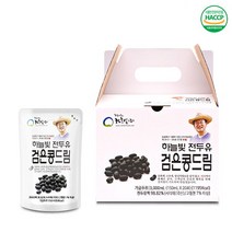 [착한습관] 100%국내산 두유 검은콩드림 150mlx20포, 단품, 단품
