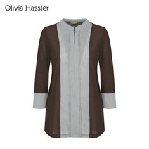 [올리비아하슬러] 차이나 카라 티셔츠