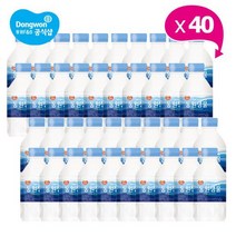 동원 샘물 생수 300ml 40병, 40개