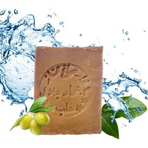 Carenesse 알레포 비누 올리브 오일 200g 오리지널 수제 채식 헤어 제품에 대한 60 40 로렐 - 샤워