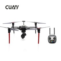 RC헬기Pix 4k 카메라 및 GPS 무인 항공기가있는 CUAV XunWing X4 통합 시스템, 01 Black