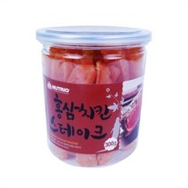 브랜드없음 중형견용 홍삼함유 닭고기육포 간식 2개 칭찬용간식, 기본, 선택완료, 선택완료