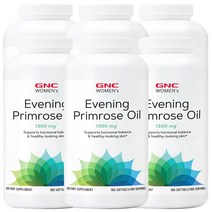 GNC 미국 지앤씨 6병 Womens Evening Primrose Oil 1300mg 180 softgels 달맞이꽃종자유 1300MG 180정