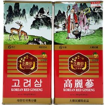 캔삼 정농삼 고려삼 6년근 300g 홍삼 대한민국특산품, 단품