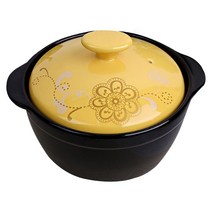 머그앤키친 국산 뚝배기 모음-22종, 08_젠쿡 새틴 뚝배기-2호(옐로우), 1개, 1개