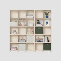 한샘 샘 책장 5단 120cm+80cm 시공 set (컬러 택1), 내추럴오크(A)