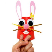 종이컵 토끼 인형 만들기 5인 엄마표미술 어린이집 유치원 미술활동 집콕놀이 수업재료 DIY