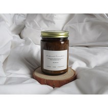 치유의 숲캔들 8.5온스 250ml 소이캔들 컨테이너 캔들, 여름 숲, 스모크리스 심지