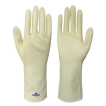 미니고무장갑 보생장갑 짧은고무장갑 - 개나리