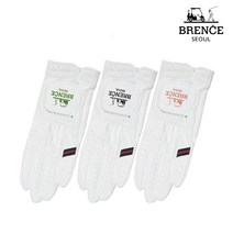 브렌스 서울로고 합피 남성 여성 왼손 골프장갑, 캠프빌리지 오렌지 24호