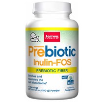 Jarrow Formulas Inulin Prebiotic 자로우 파뮬러스 이눌린 FOS 프리바이오틱스 파우더 6.3oz(178g) 3팩