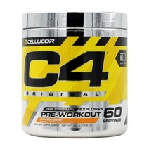 셀루코어 C4 오리지널 익스플로시브 프리 워크아웃 오렌지 버스트 60 서빙 390g, 1개