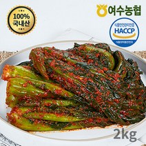 [여수농협] 여수돌산 갓김치 2kg (국내산 100%), 단품