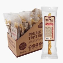 [펫클럽] 벨버드 유산균 담은 황태꽈배기츄 L x 20개