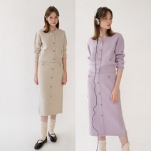 OLIVE DES 올리브데올리브 메탈사 니트 스커트 OH2WS661 OH2WS661296696