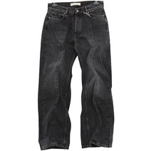 디나피노)와이프로젝트 22FW JEAN31 S23 BLACK 데님 팬츠