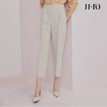 JJ지고트 JJ.ro 레터링 밴딩 턱 디테일 팬츠 GM3A0SLJ4