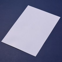 미술세트 흰색 인쇄 가능한 수축 필름 키트 아트 용지 열 시트 잉크젯 프린터용 가능 25 매, [01] White