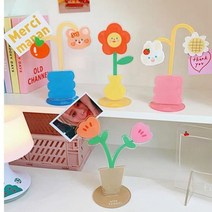 케일 상큼한 메모지 집게 홀더 2p세트, 곰돌이, 곰돌이