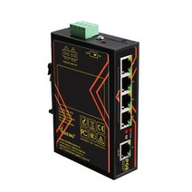 스위치허브 5 포트 이더넷 산업용 POE 네트워크 스위치 게임 RJ45 허브 10/100Mbps 인터넷 분배기 번개 보호 비디오 감시, [02] US Plug