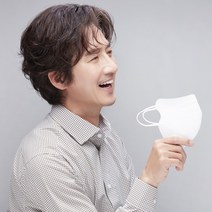 케이바이오 정준호마스크 KF94새부리형 숨편한 귀편한 연예인 일회용 컬러 마스크 대형 50매, 1매입개별포장(50매), 화이트