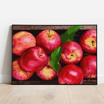 플레이어바웃 홍사과 DIY 명화그리기 유화 그림 그리기 세트, 행운의 홍사과 (MG084)