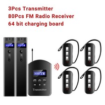 교회 교육을 안내하기위한 좋은 음질/동시 변환 장치를 갖춘 용 무선 투어 가이드 시스템, 08 pink