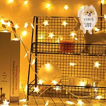 축하파티 LED 파티등 장식조명 홈캠핑인테리어 생일 베란다 옥상 마당 정원 실내 큰앵두전구 앵두전구10구, 주황색