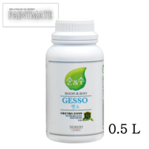 [노루페인트] 순&수 젯소 프라이머0.5L, 1개