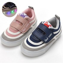 키드스토어 바니비 원벨트팡팡라이트 150-190 유아 키즈 남아용 여아용 봄 가을 LED 라이트 운동화 신발