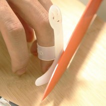 사이즈조절 칼질 손베임방지 핑거 손가락 핸드 가드 요리 초보 안전 커팅 도우미