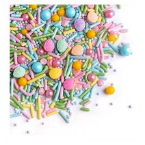 Sweets Indeed 홈베이킹 파스텔 스프링클 믹스 170g Easter Sprinkle Mix Pastel Baking Cake