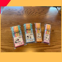 디즈니 푸우 3색 5색 트윈형광펜, 1개